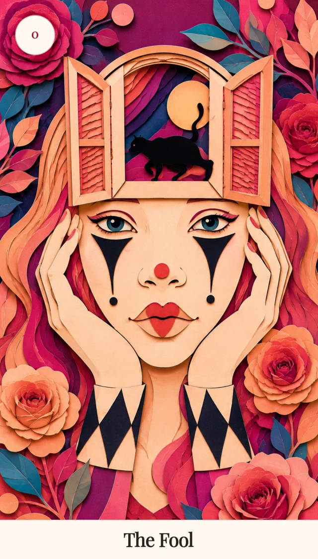 The Fool tarot card, Spark Bloom Edition