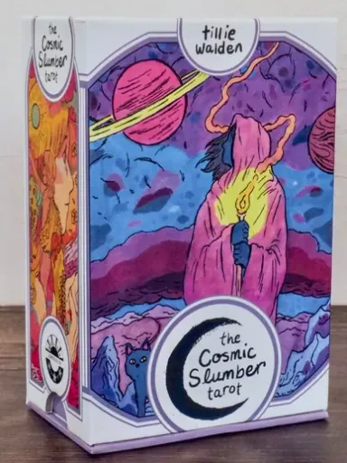 Cosmic Slumber Tarot deck box
