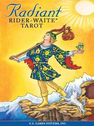 Radiant Rider-Waite Tarot deck box
