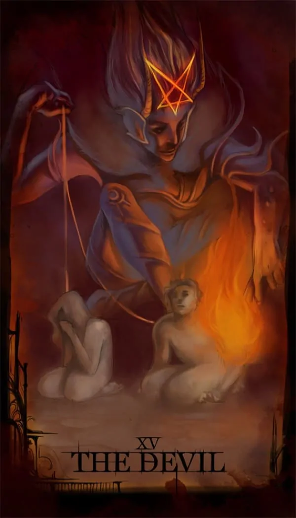 devil tarot love meaning