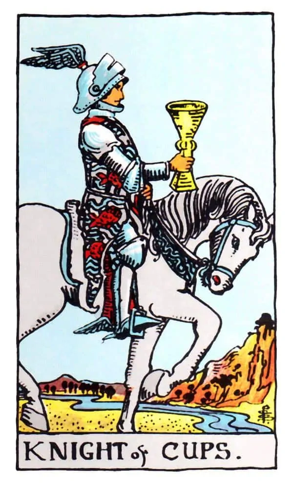knight of cups tarot card