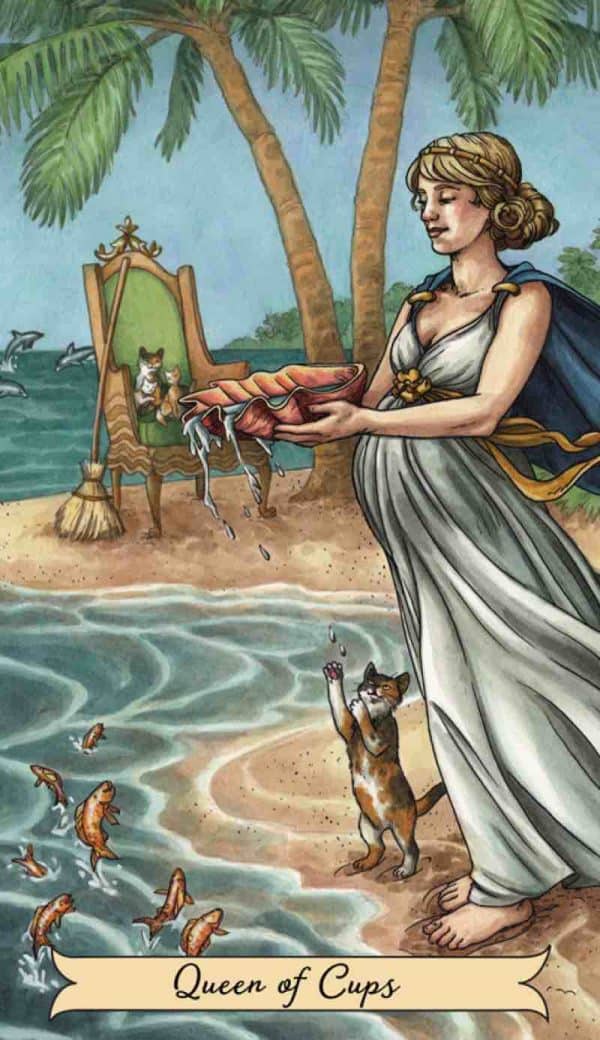 Queen of Cups Tarot Card Meaning: Love, Health, Money & More