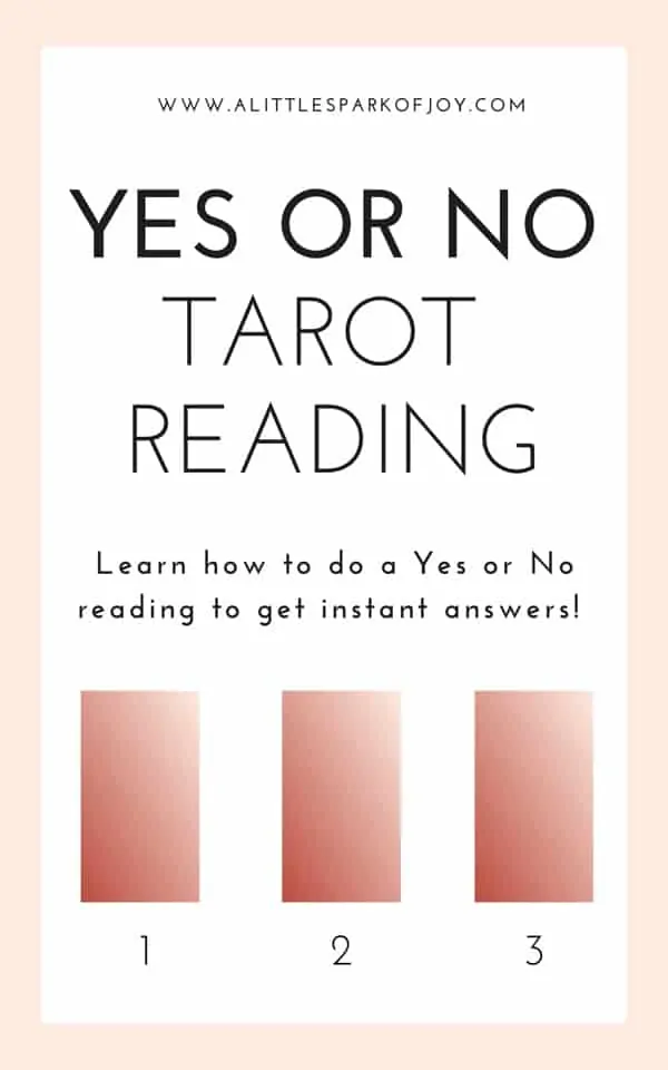 Yes or Tarot: Get Instant Answers with a No Spread