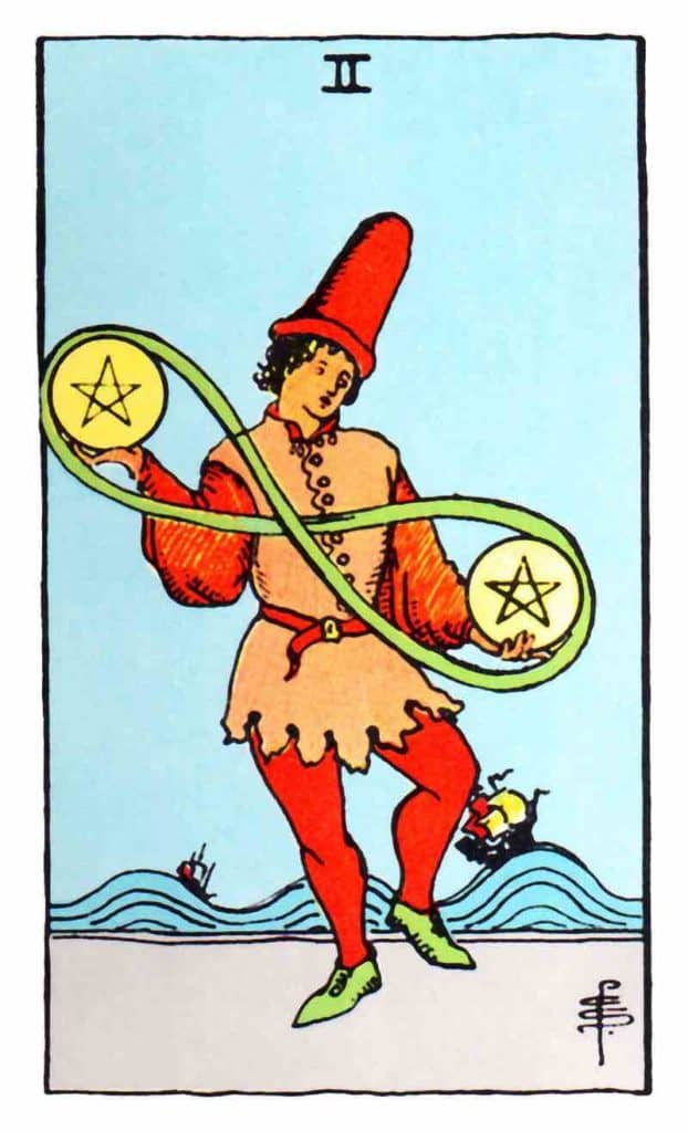 teo of pentacles