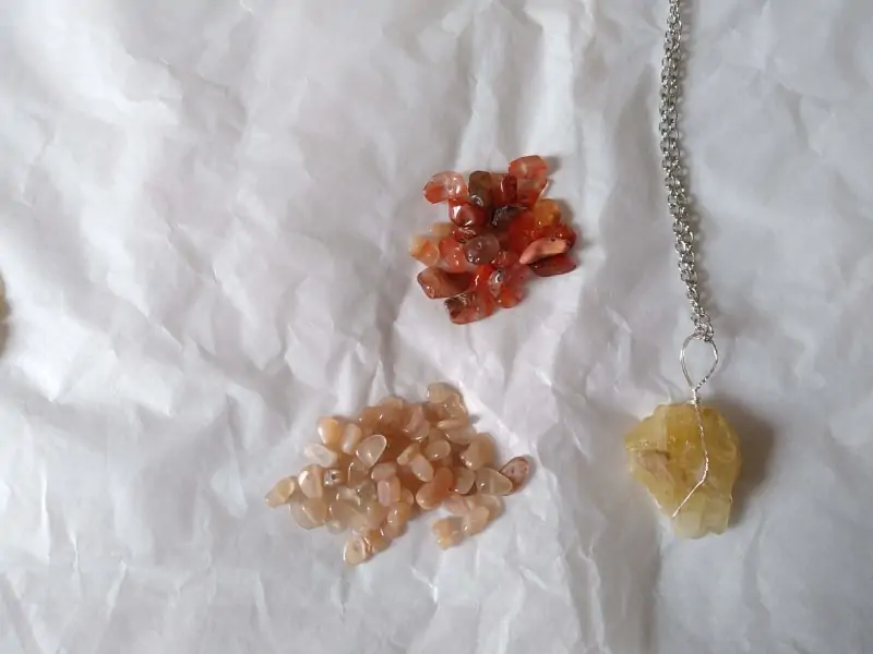 healing crystal jewelry making