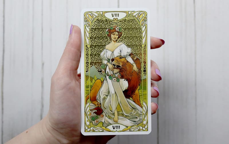 Golden Art Nouveau Tarot– Rite of Ritual