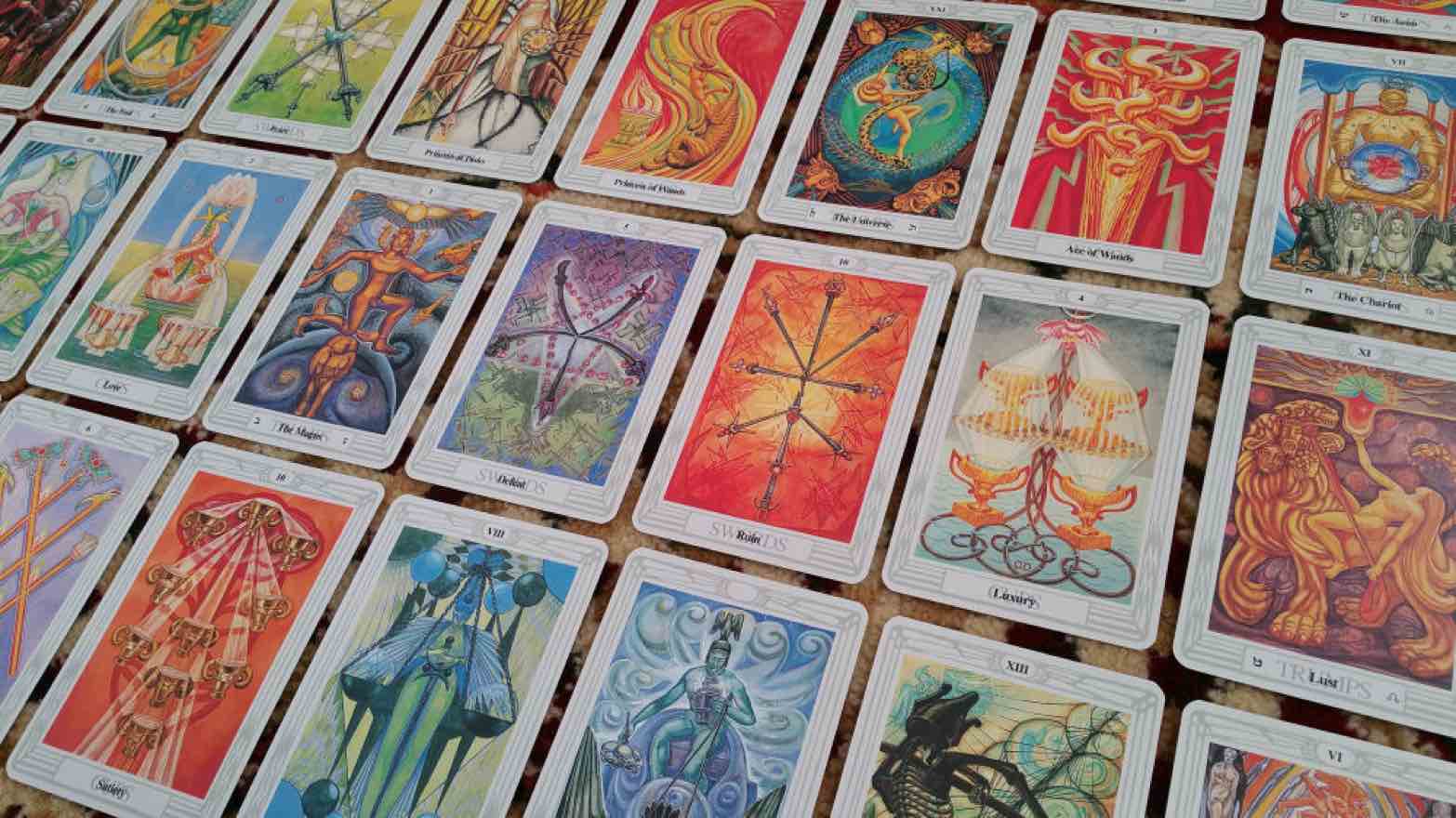 Thoth Tarot This Amazing Deck Guide Your