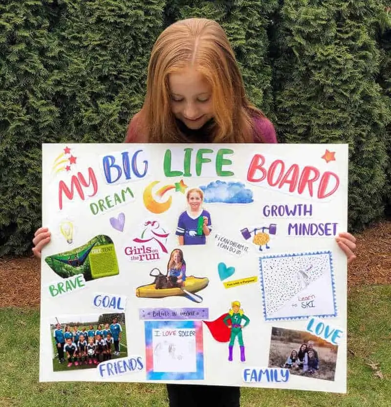 vision board for kids
