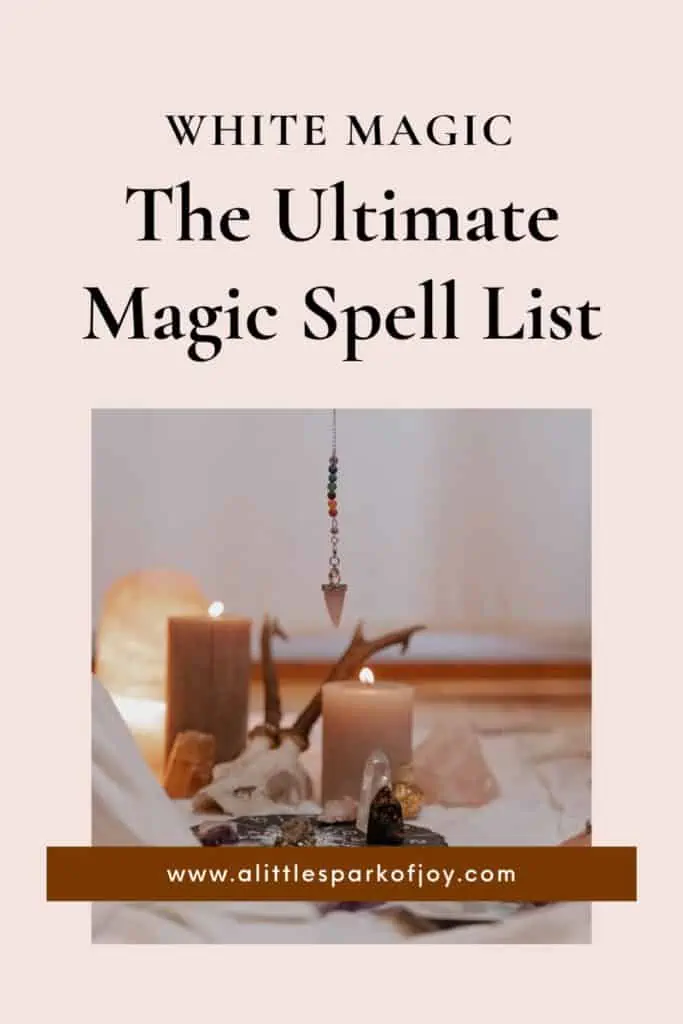 magic spells list