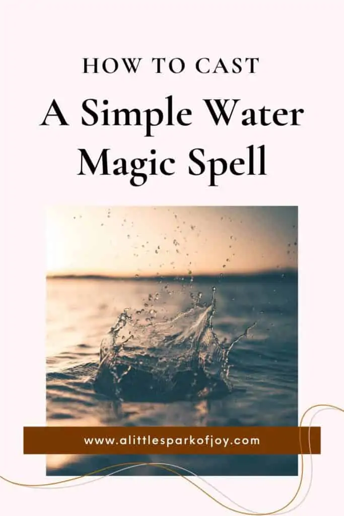 simple water magic spells